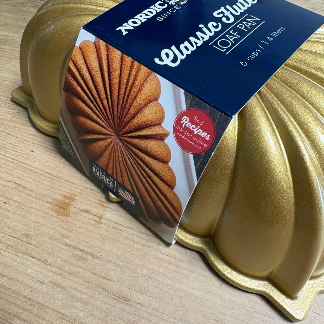 NORDIC フルーテッドローフパン　美品