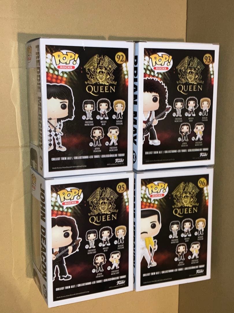 FUNKO ファンコ POP ROCKS QUEEN クィーン 4種