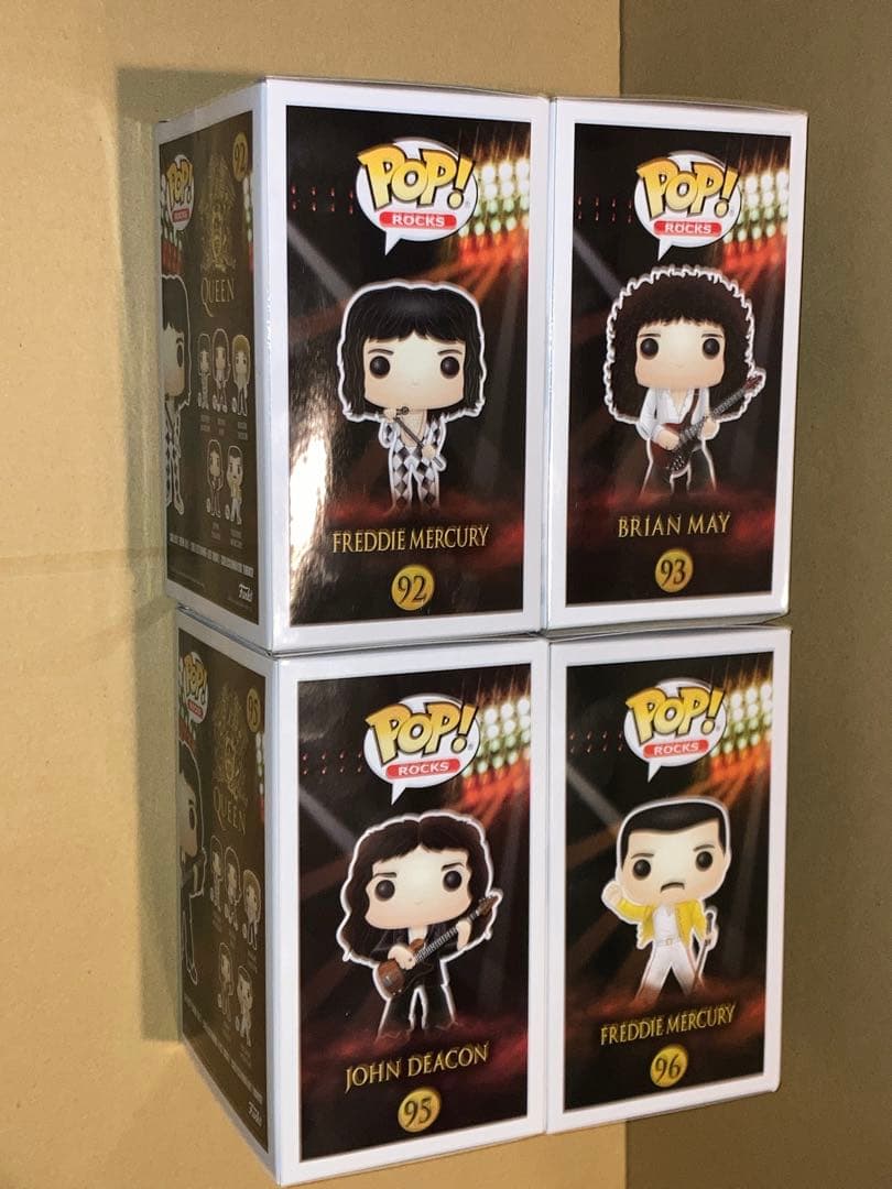 FUNKO ファンコ POP ROCKS QUEEN クィーン 4種