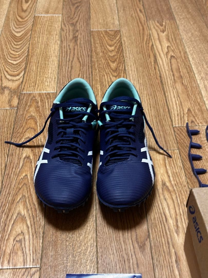 ASICS ヒートスプリント　27.0 ブルー　ホワイト