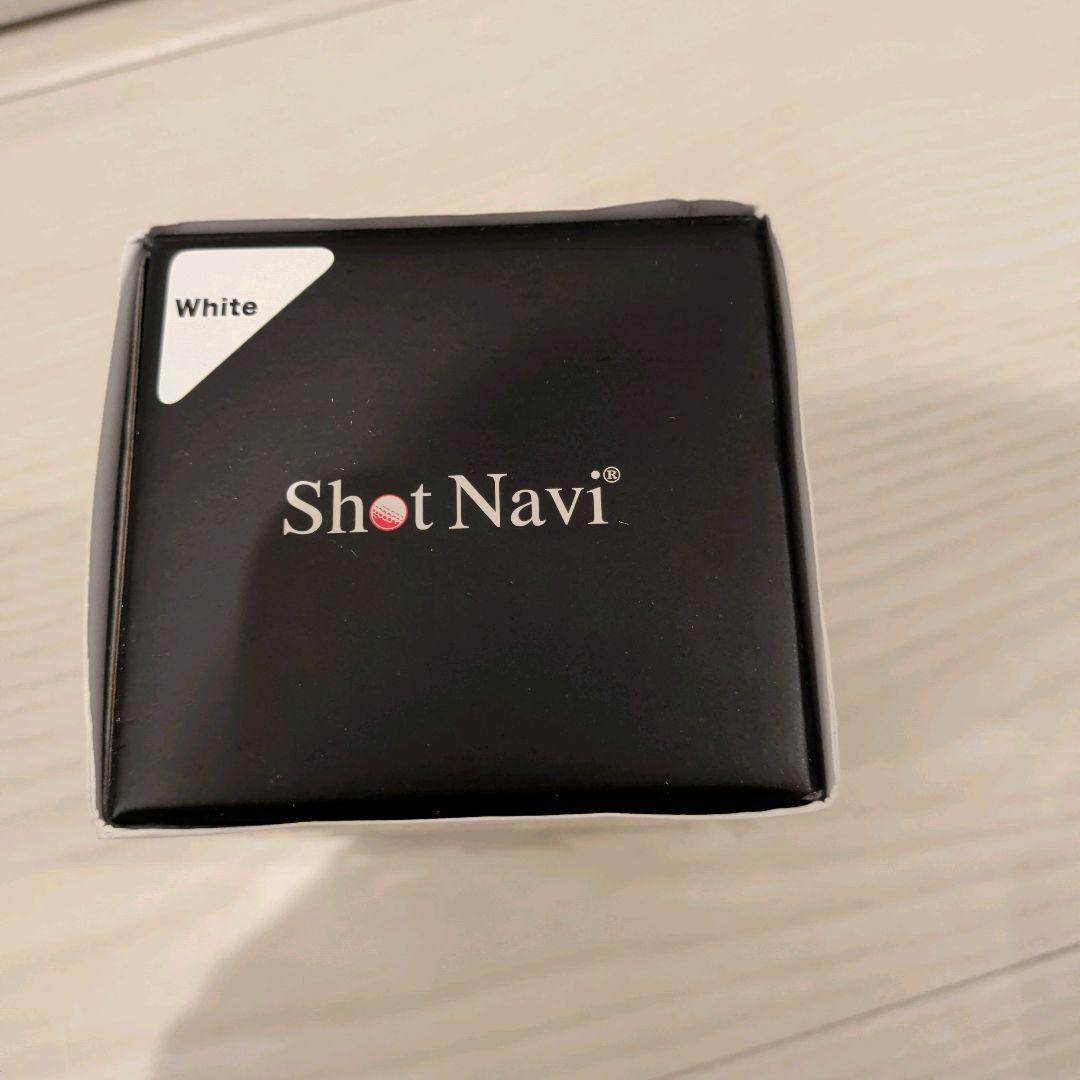 【新品未使用】Shot Navi INFINITY GPSナビウオッチ ホワイト