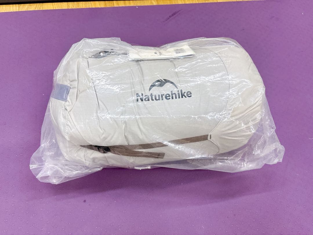 Naturehike 寝袋 【足伸ばし可能・完全展開可能】-7.9~4.7℃
