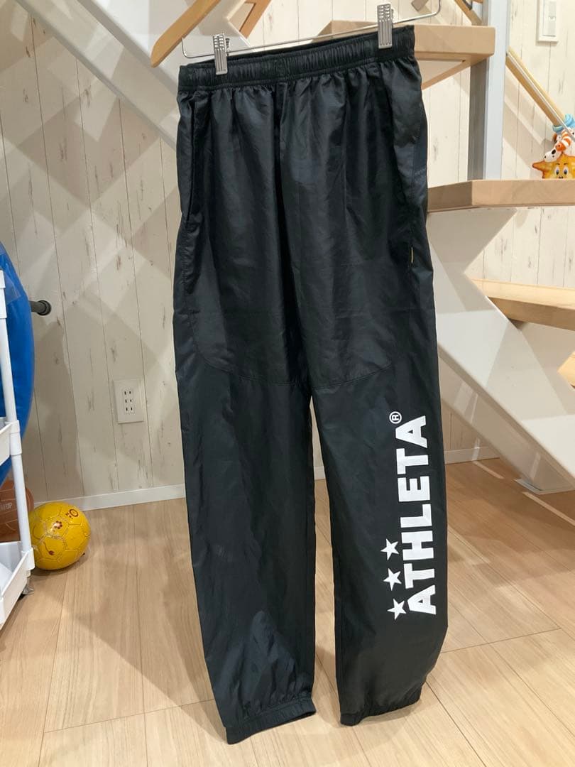 ATHLETA 未使用ピステ上下Mと発熱ナイロンウインドブレーカーLセット