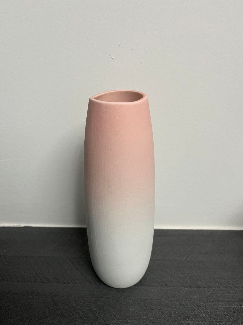 グラデーション陶器花瓶