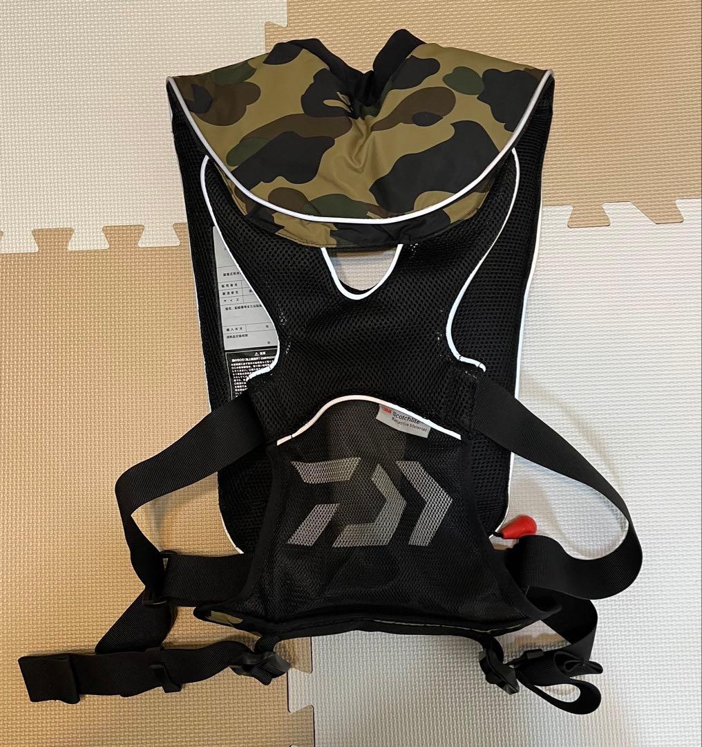 DAIWA × A BATHING APE フィッシング エイプライフジャケット