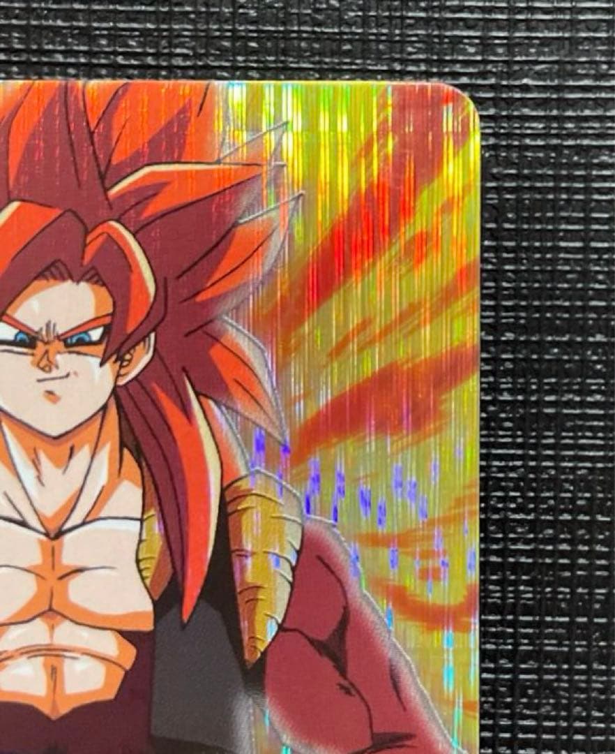 ドラゴンボールZ2データカードダス　 爆レア　ゴジータ超サイヤ人4