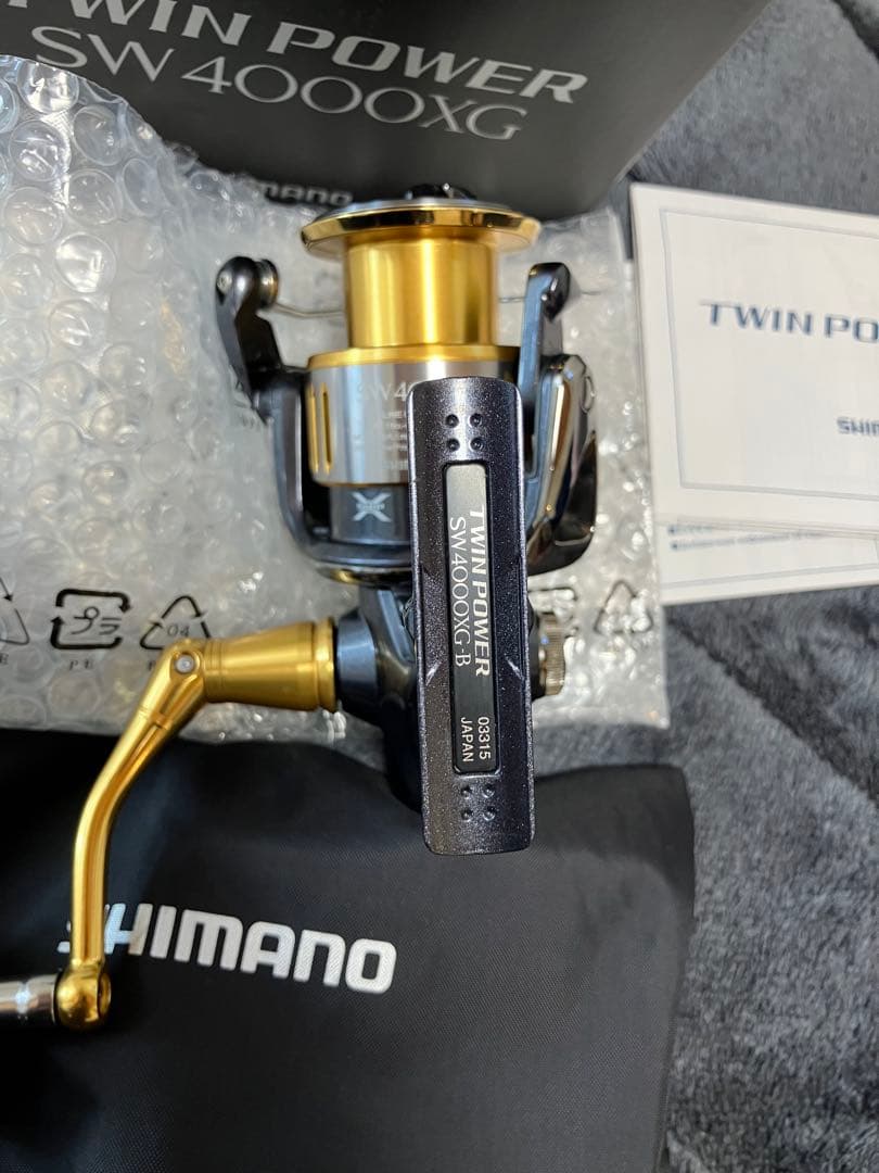 リール SHIMANO TWIN POWER SW4000XG