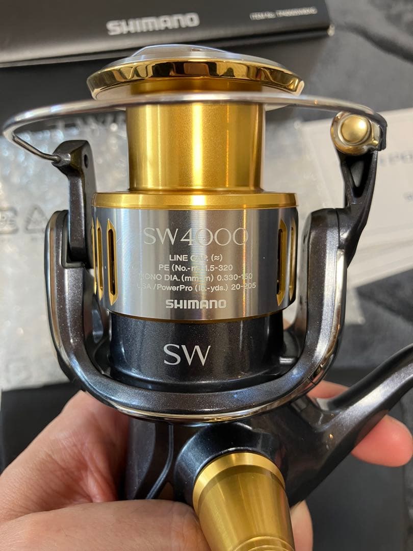 リール SHIMANO TWIN POWER SW4000XG