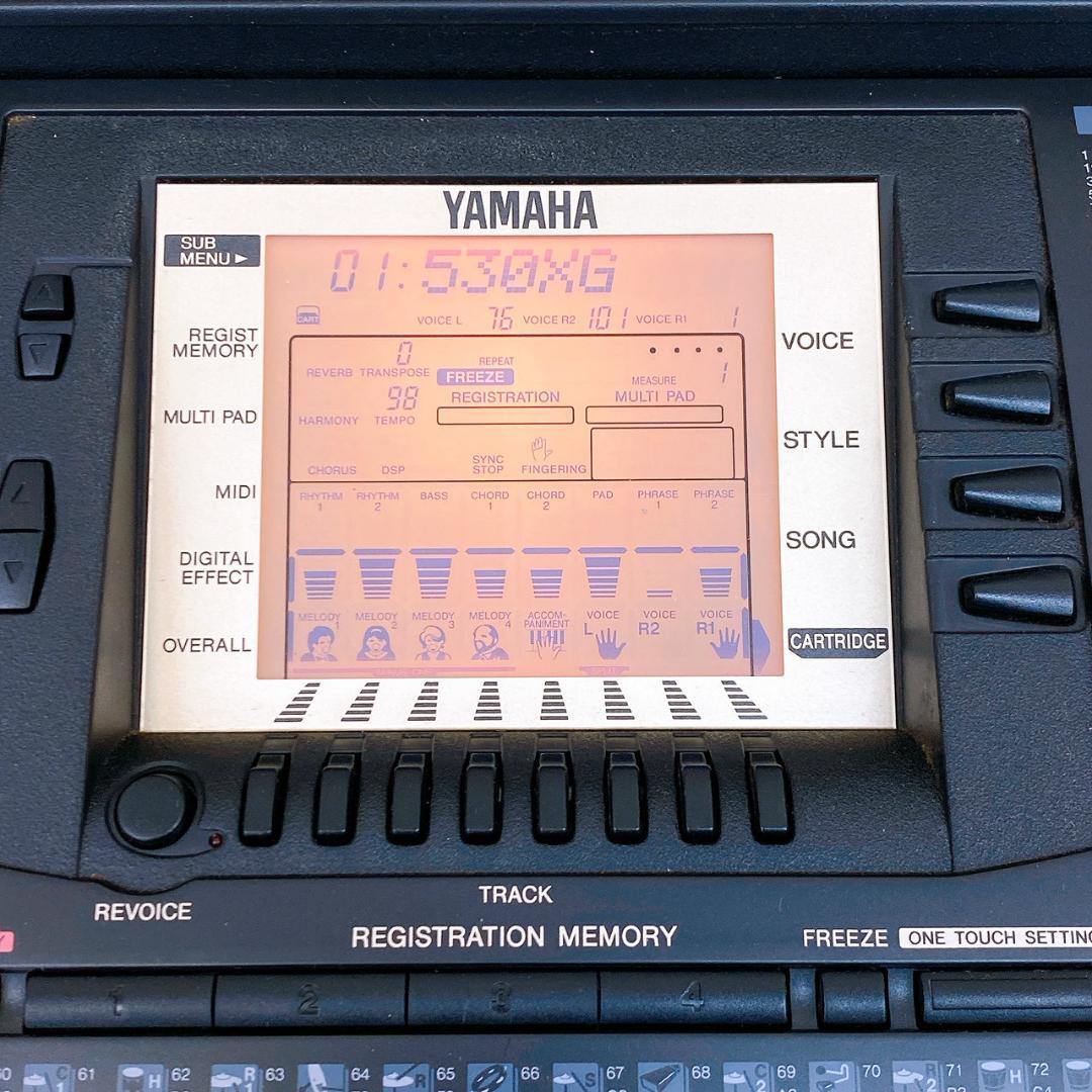 YAMAHA PSR-530 電子キーボード 61鍵 XG BONUSカード付