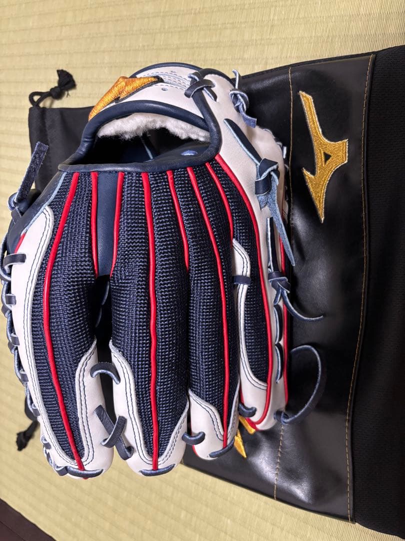Mizuno Pro オーダー　軟式　ソフトボール　グローブ　型つけ済み
