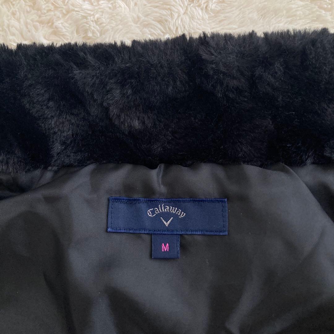 【naoさん専用】美品！Callaway 中綿　モックネック　ファーベスト　ブラ