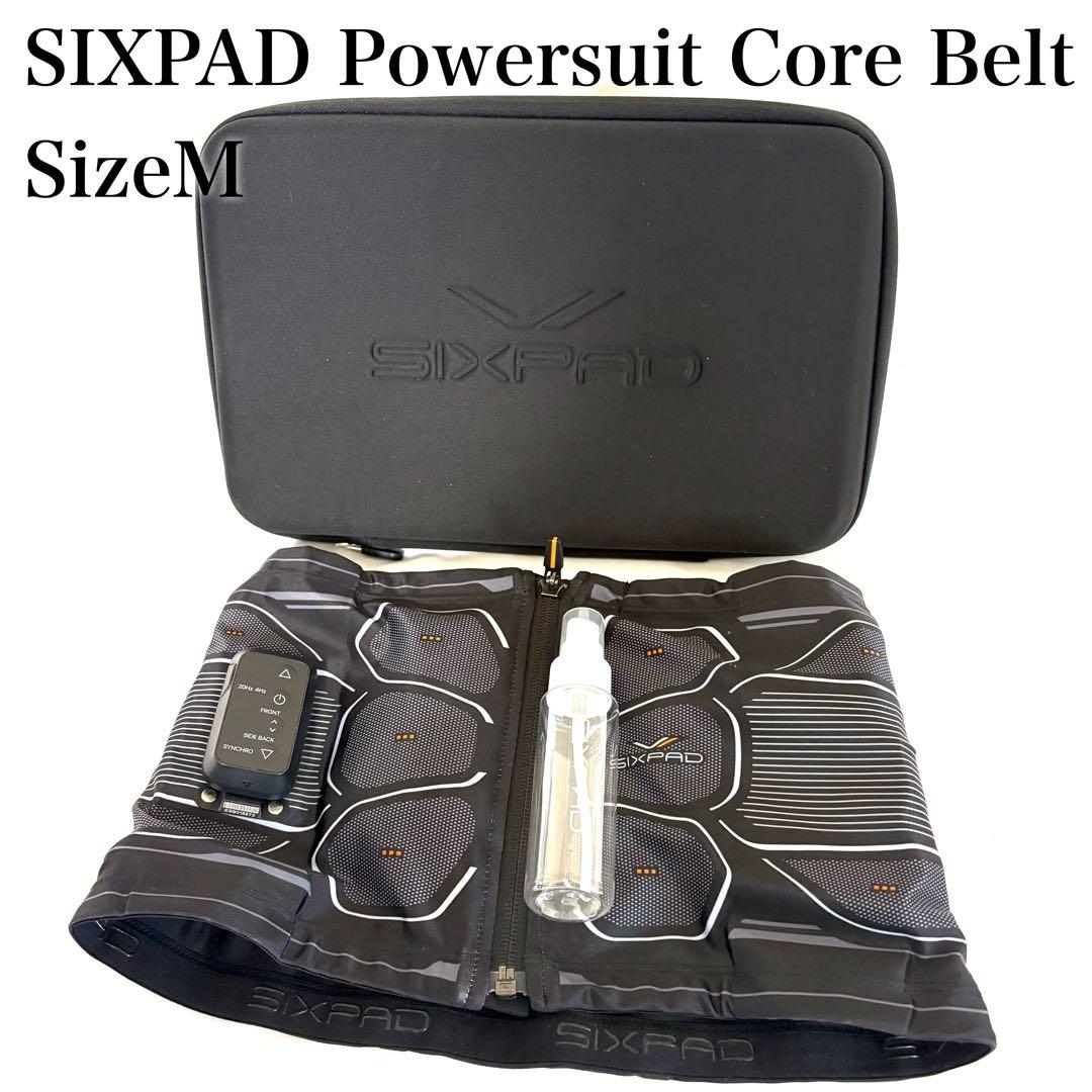 【美品】SIXPAD Powersuit Core Belt コアベルト (M)