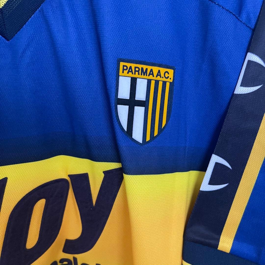 パルマ2001/02中田ホーム　サッカーユニフォームParma NAKATA