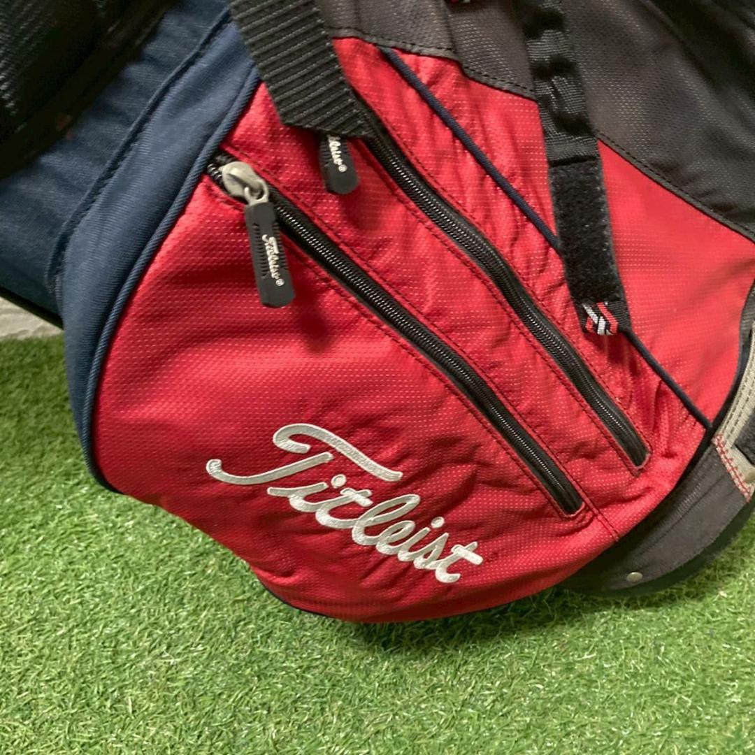 【美品】Titleist タイトリスト キャディバッグ 4分割　軽量