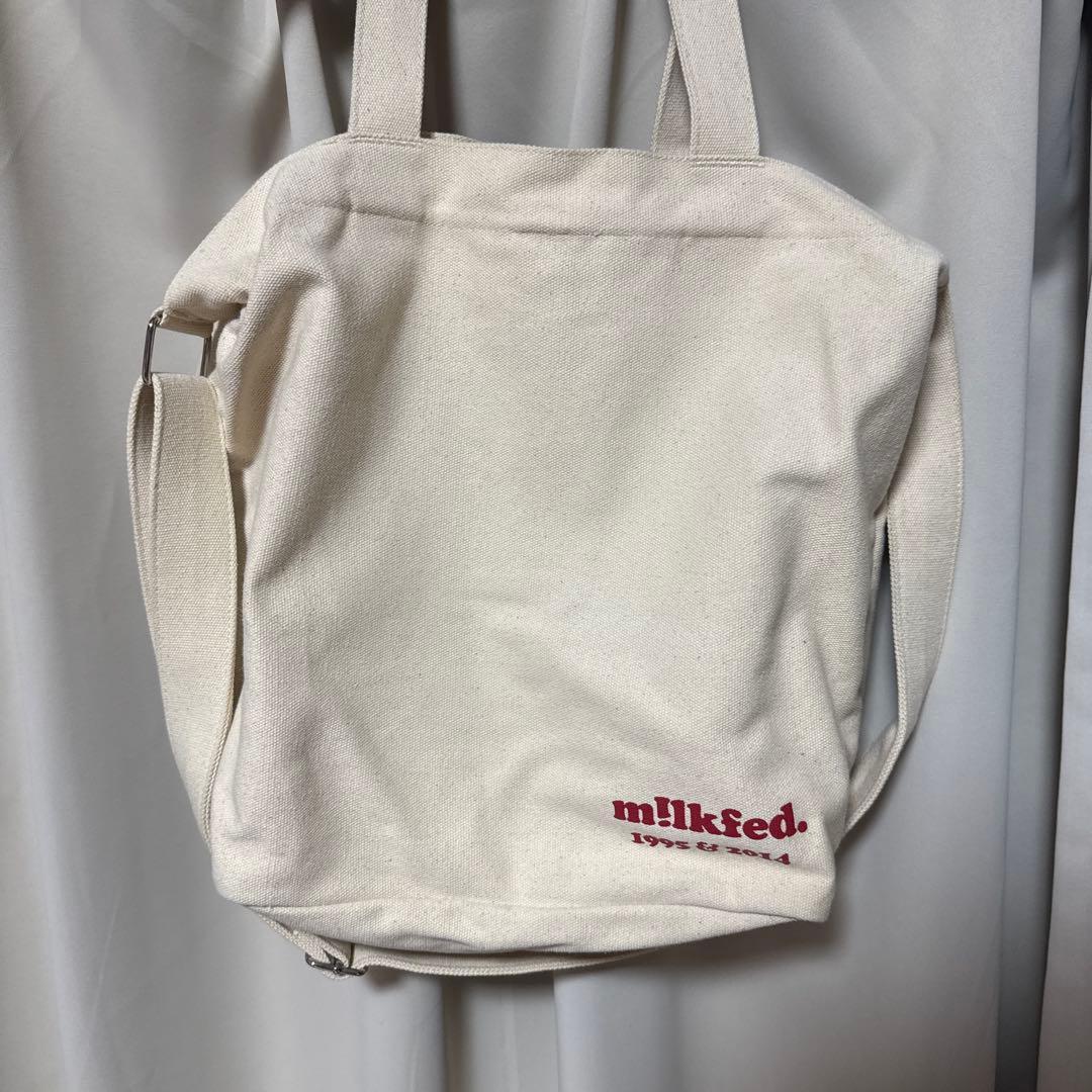 M!LK MILKFED コラボグッズ　ショルダー＆トートバッグ