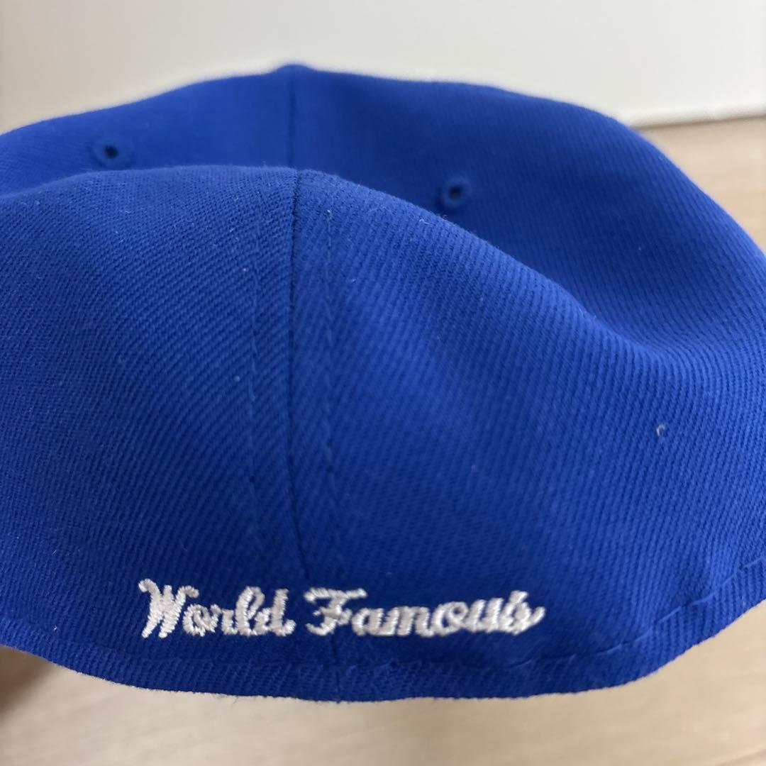 Supreme ニューエラコラボキャップ 青