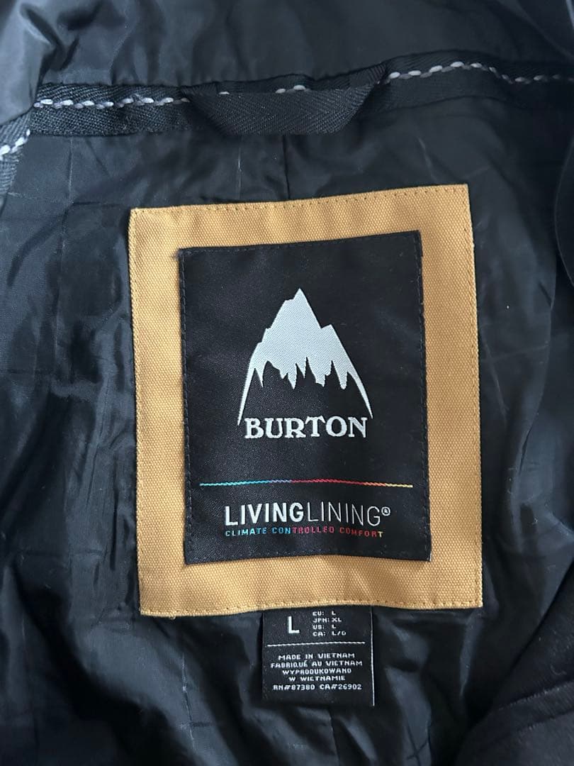 BURTON スノーボードパンツ Lサイズ ブラウン