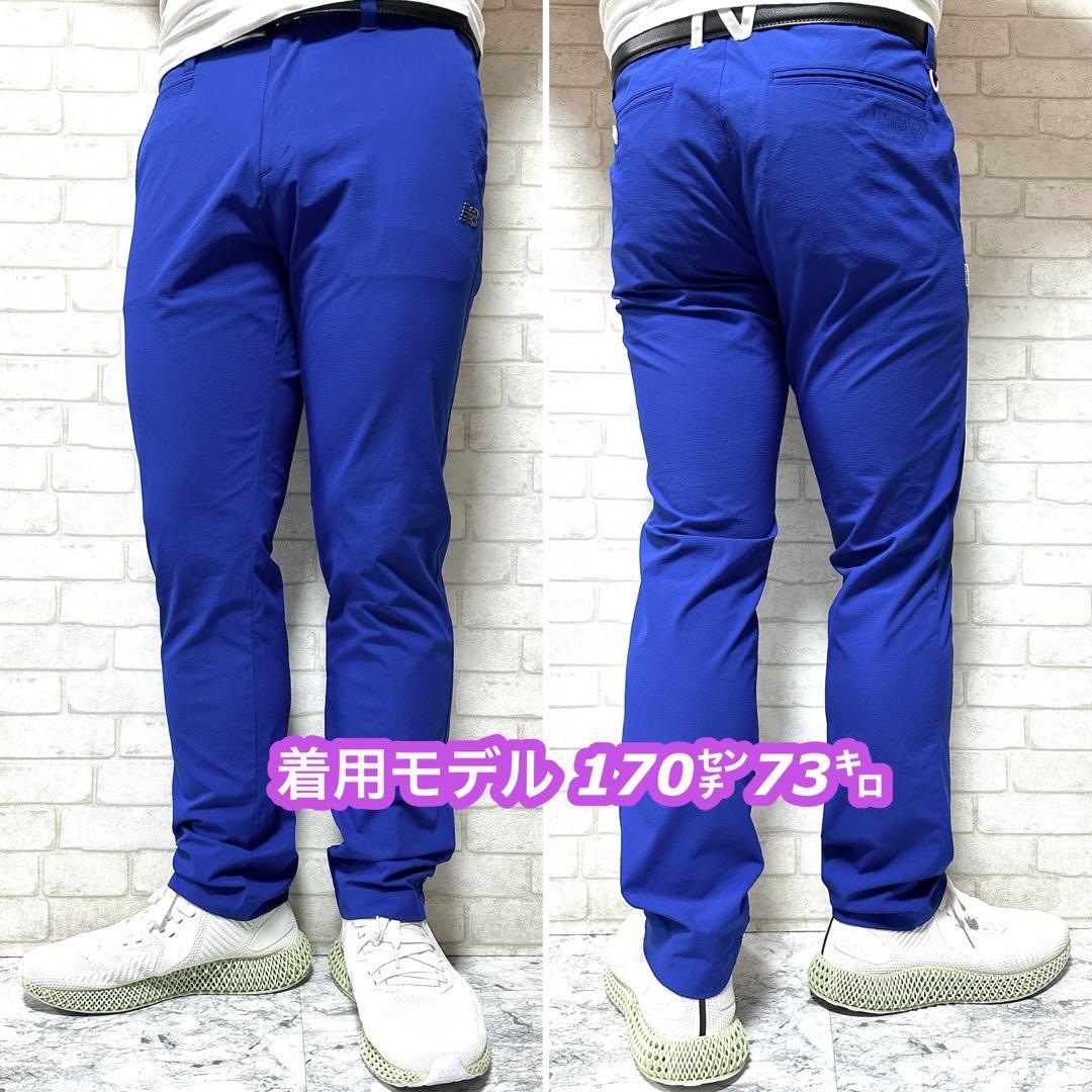 ☆美品☆ ニューバランスゴルフ 撥水 軽量 リップストップ ストレッチパンツ