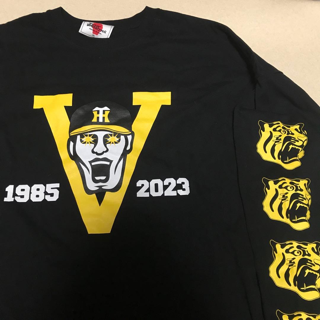 パンクドランカーズ XL 阪神タイガース 未使用 Tシャツ 長袖 日本一 優勝