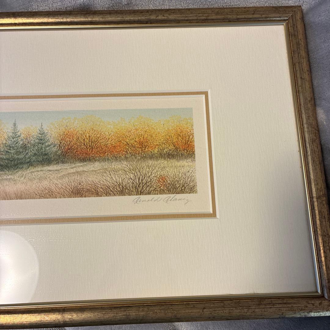 風景画 リトグラフ Richard Allen 限定版 125/250