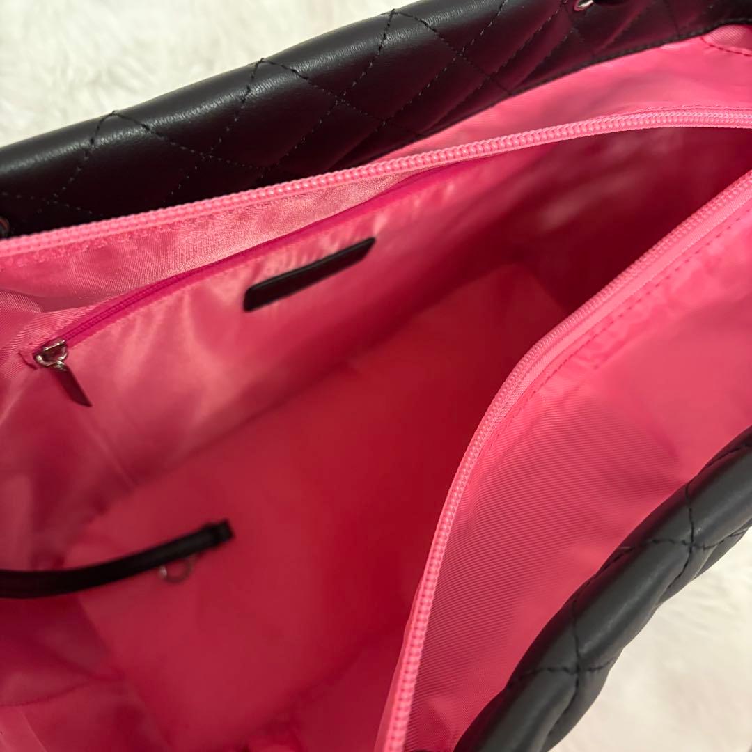 CHANEL カーボンライントートバッグ 黒