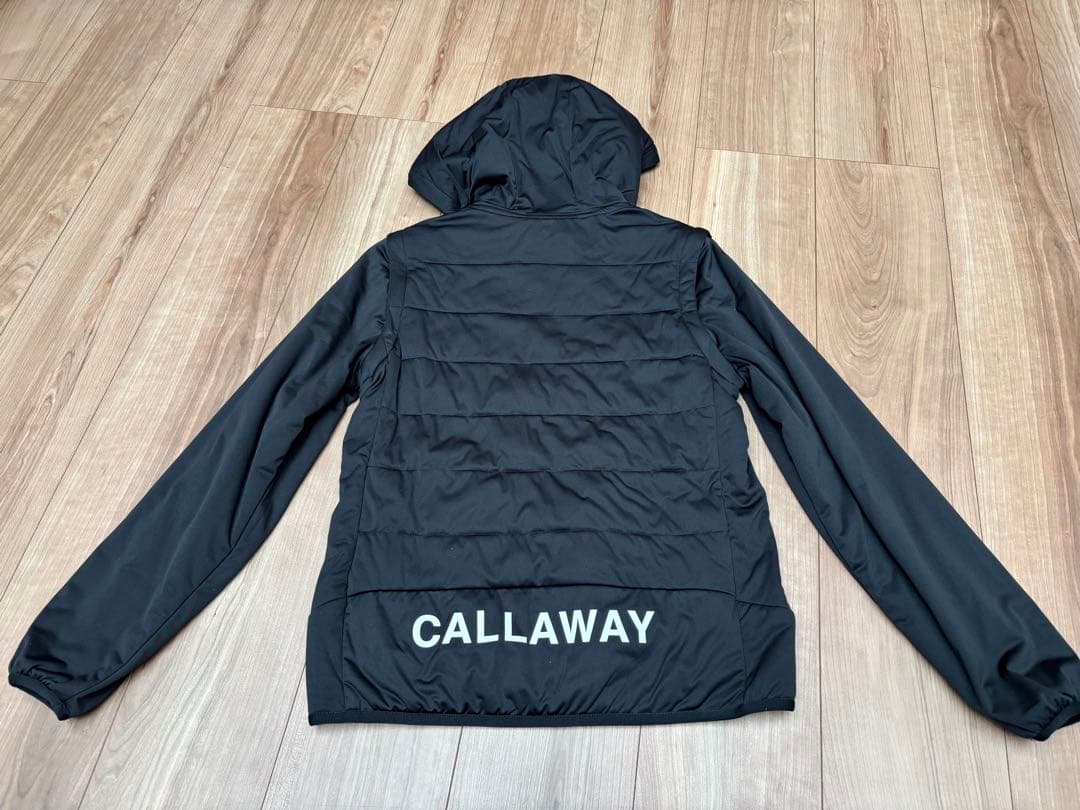 お*ん様 【Callaway】2wayキルティングブルゾン 蓄熱 中綿 ブラック