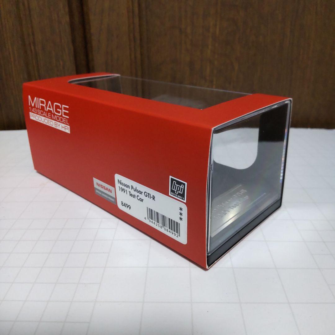 ニッサン パルサー GTI-R テストカー 1/43 hpi MIRAGE