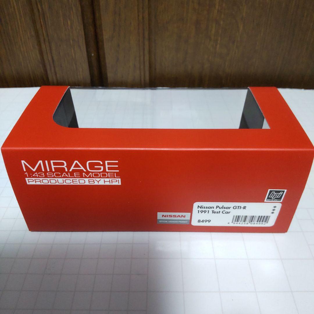 ニッサン パルサー GTI-R テストカー 1/43 hpi MIRAGE