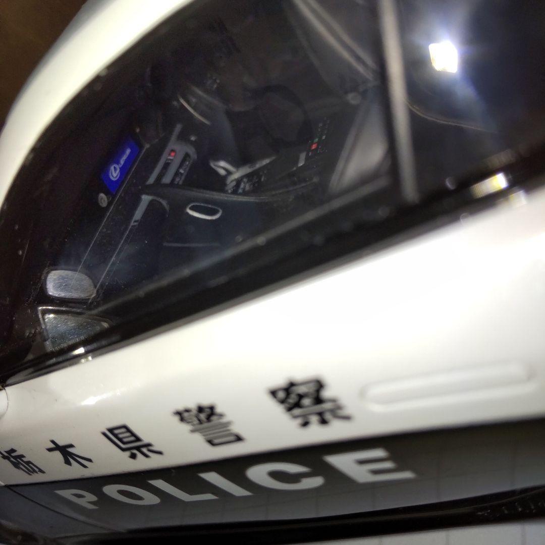 レクサス LC500 栃木県警察交通機動隊車両 1/18 レイズ RAI'S