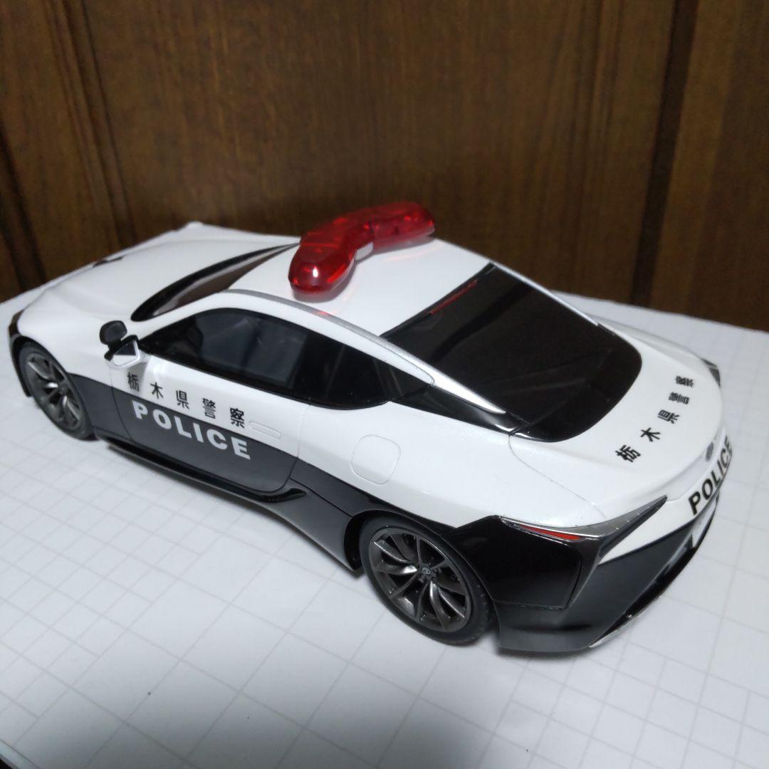レクサス LC500 栃木県警察交通機動隊車両 1/18 レイズ RAI'S