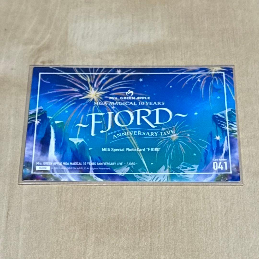 ミセス FJORD フォトカード 大森元貴 レアカード No.41
