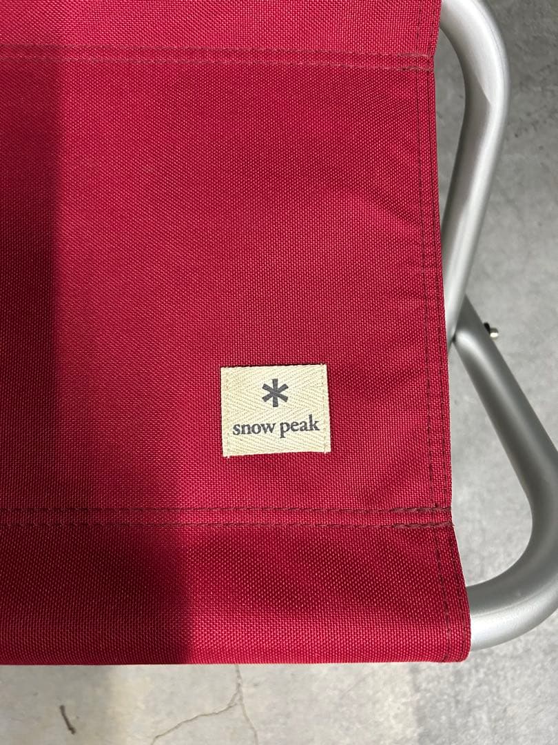 【美品】 peak ＦＤベンチ　レッド