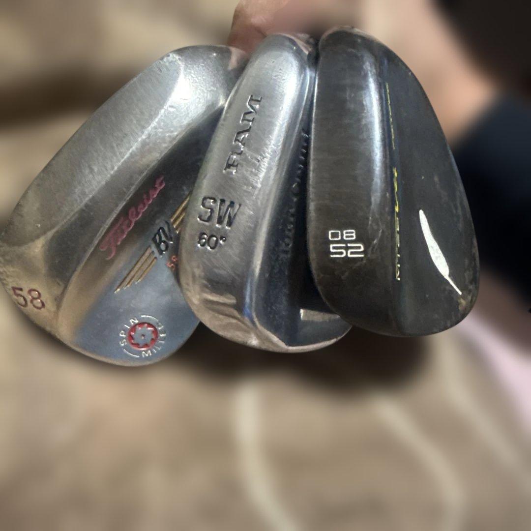 ゴルフウェッジセット（Titleist, RAM, FOURTEEN）