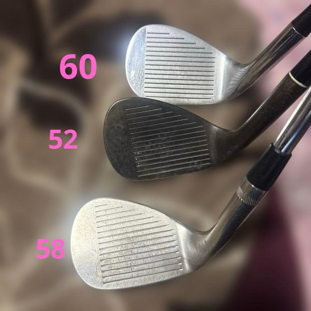 ゴルフウェッジセット（Titleist, RAM, FOURTEEN）
