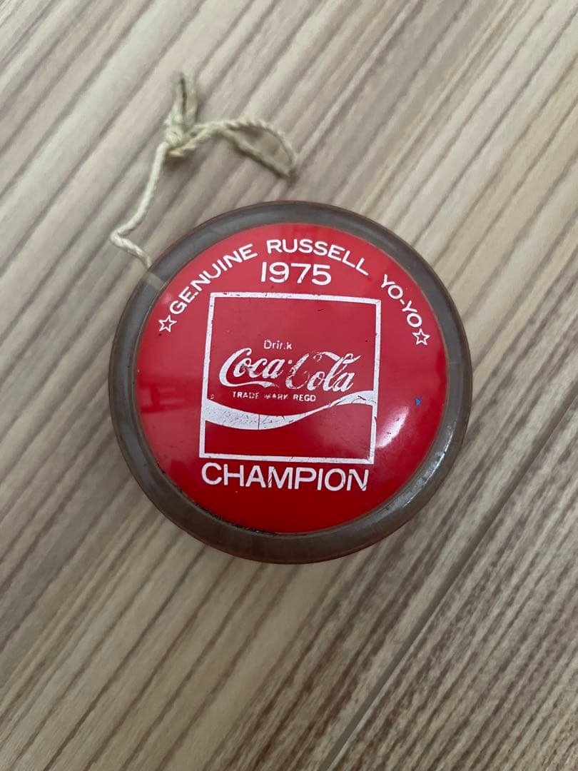 コカコーラ　チャンピオン　ヨーヨー　CHAMPION 1975 レア　レトロ