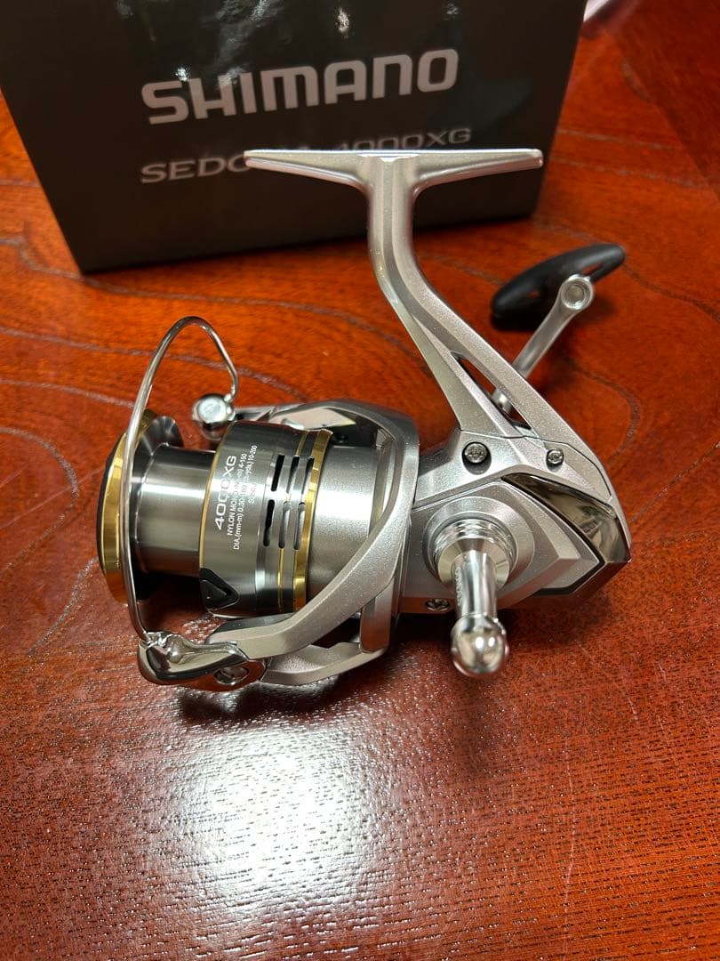 SHIMANO SEDONA 4000XG ラインローラーBBリールスタンド付