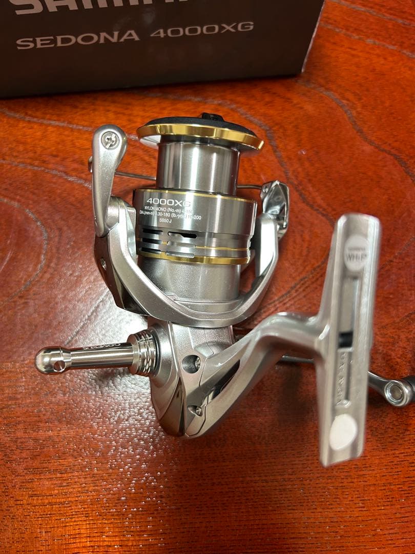 SHIMANO SEDONA 4000XG ラインローラーBBリールスタンド付