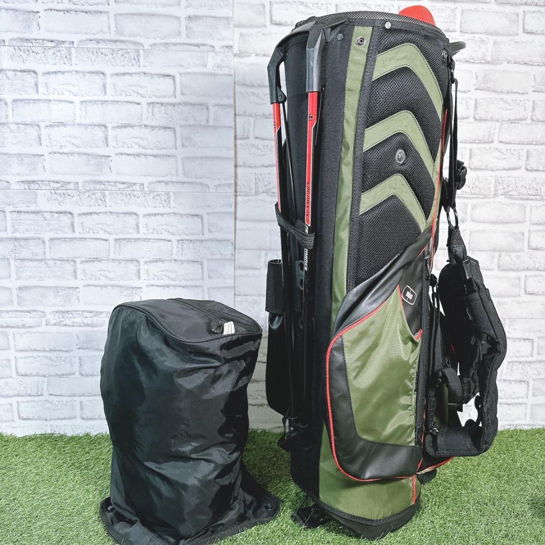 【貴重】OGIO OZONE SHOXX X4 キャディバッグ スタンド式