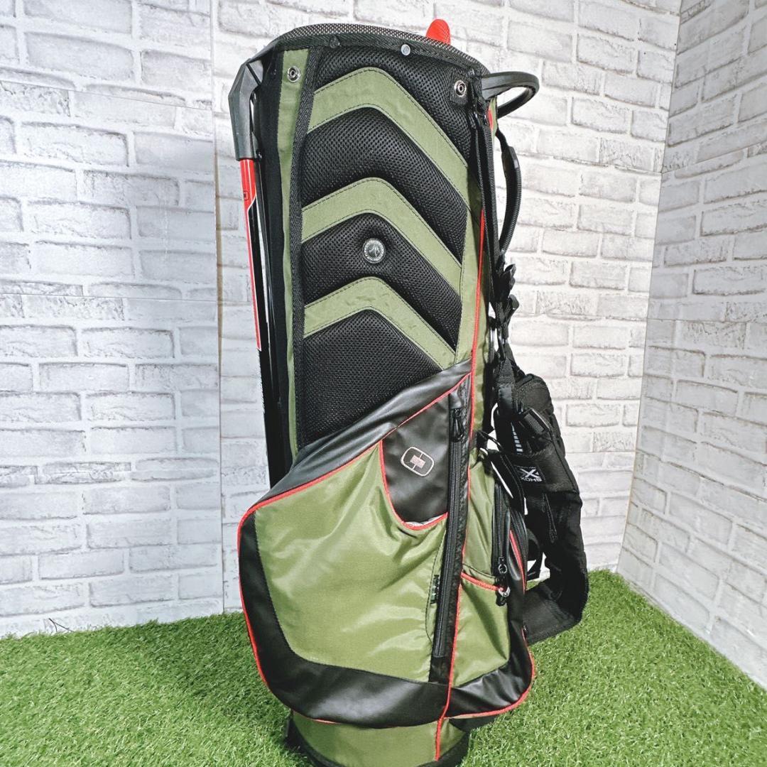 【貴重】OGIO OZONE SHOXX X4 キャディバッグ スタンド式