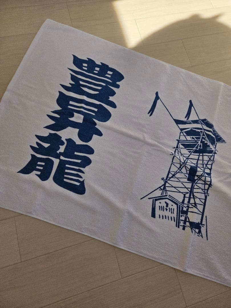 豊昇龍☆バスタオル☆手形☆サイン☆色紙☆大関昇進記念☆気魄一閃☆相撲