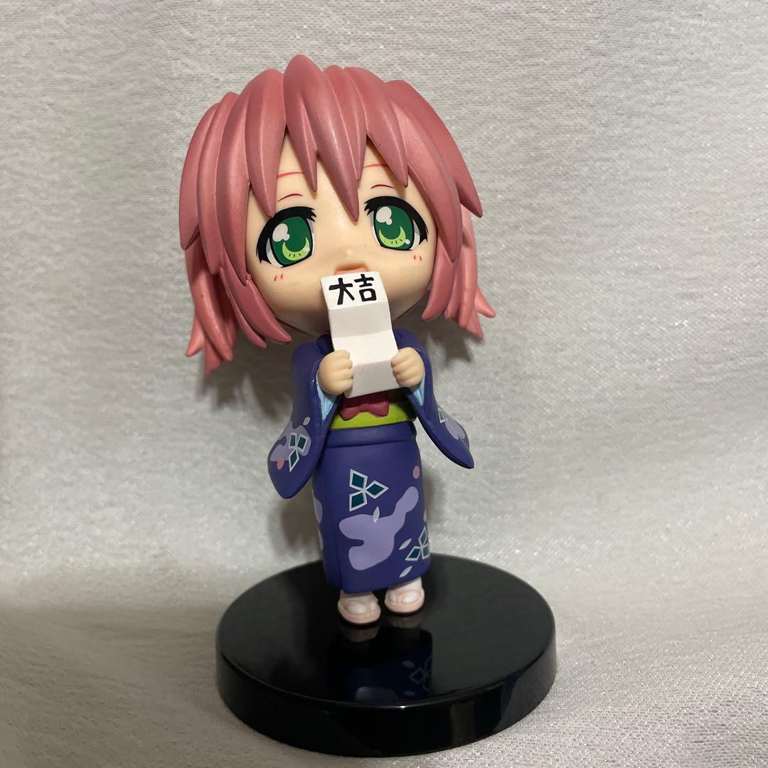 らきすた　フィギュア　柊かがみ　ねんどろいど　小早川ゆたか　セガラッキーくじ