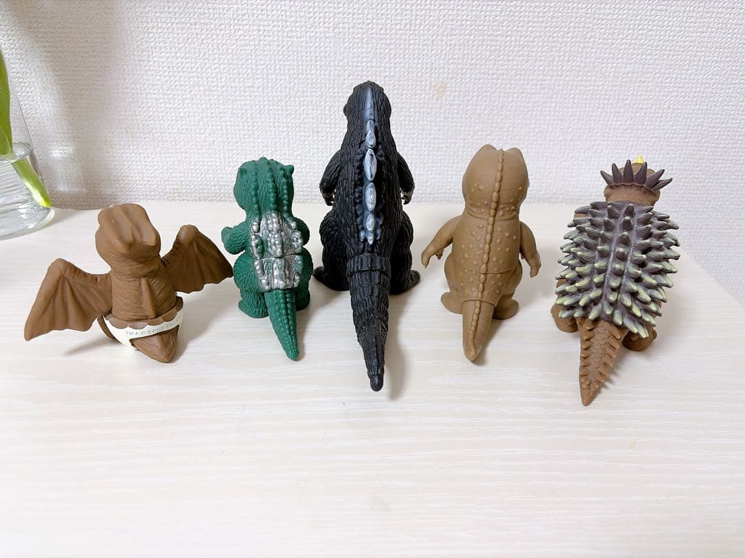 ムービーモンスターシリーズ 怪獣人形劇ゴジばん ソフビ 5体