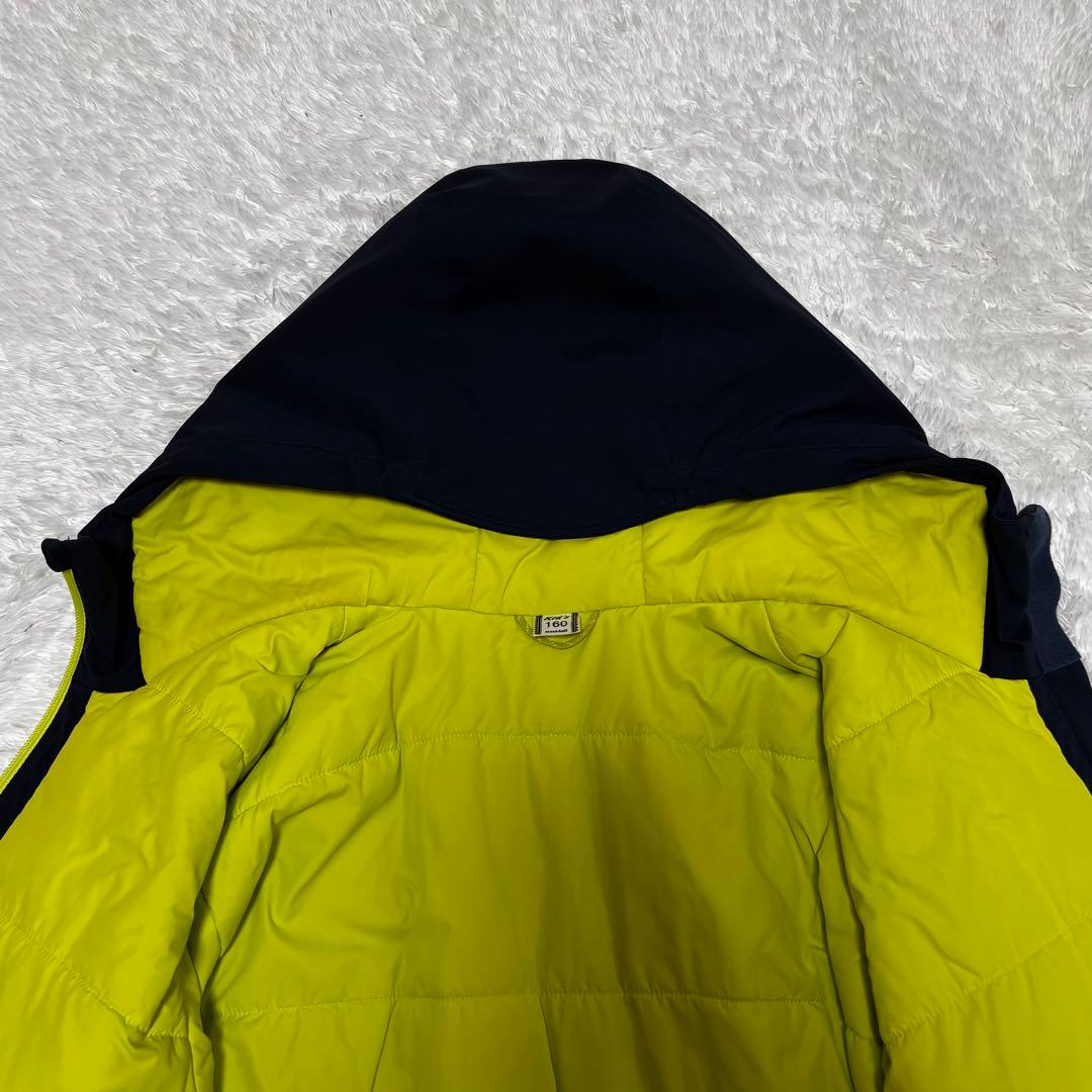 【人気モデル】モンベル パウダーステップパーカ スノージャケット キッズ 160