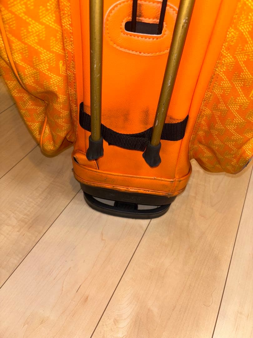 レザレクションオレンジ ゴルフバッグ