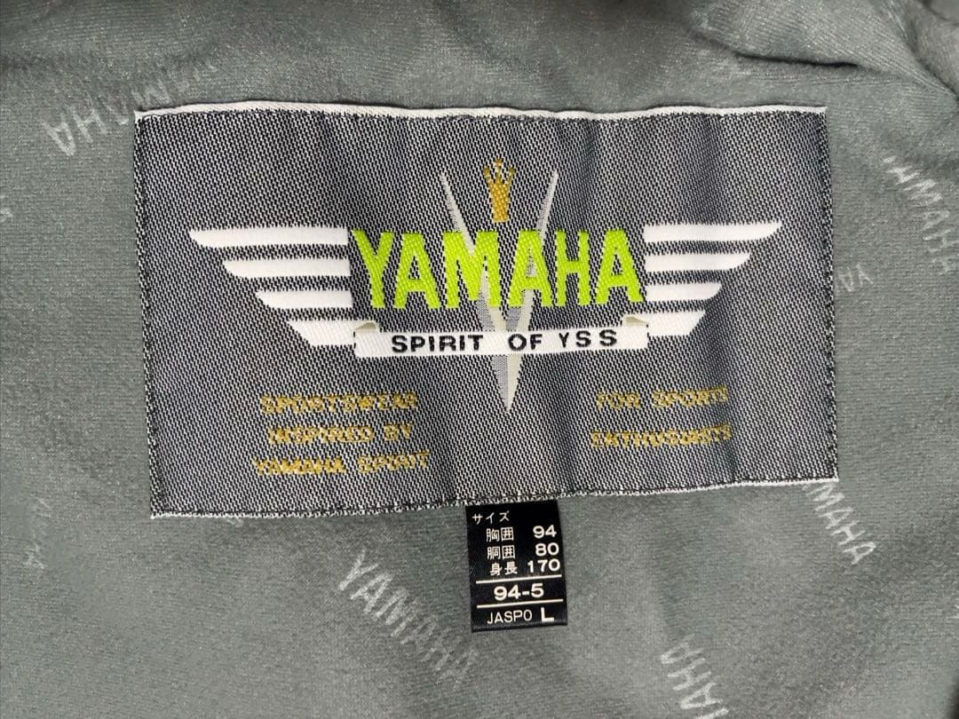 YAMAHA スキーウエア上下セット メンズL　マットブラック