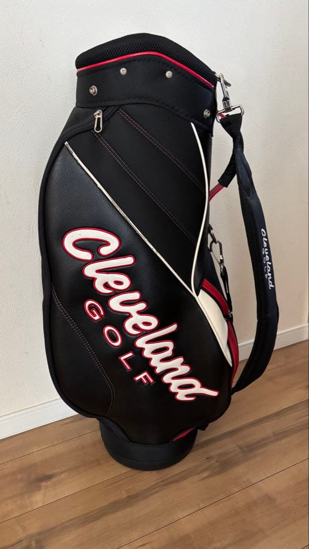 Cleveland Golf キャディバッグ ブラック/ホワイト