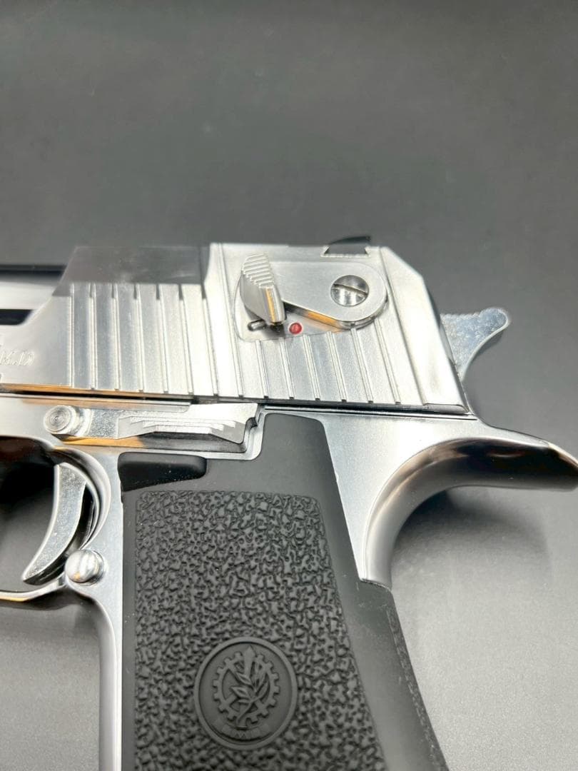 【美品】デザートイーグル　エアーガン　.50AE クロームステンレス