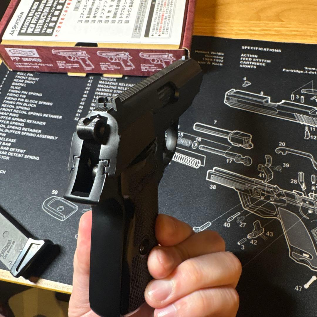 マルゼン　ワルサーppk/s ppks ガスブローバック