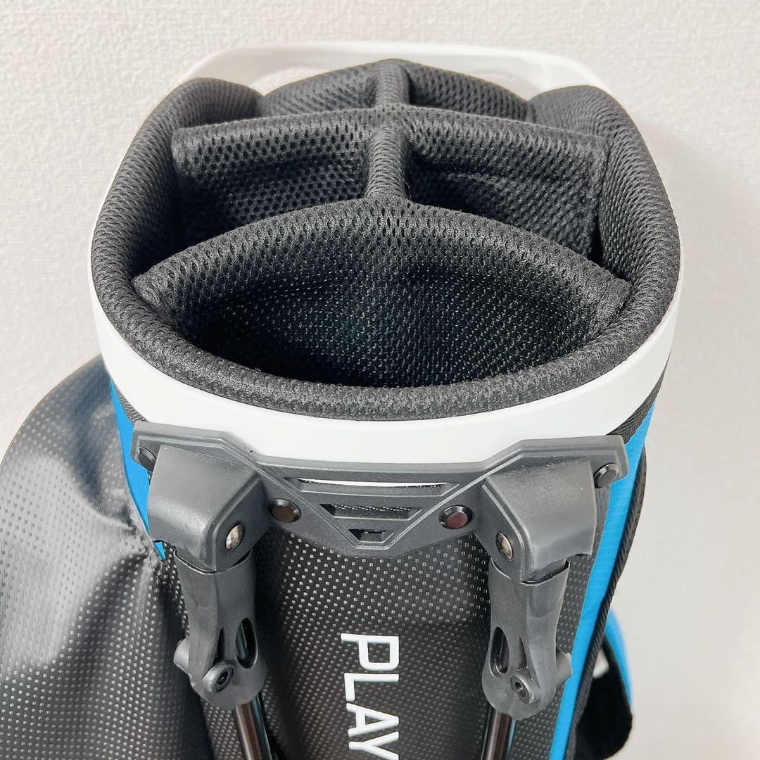 PING 6分割スタンドキャディバッグ 口径約20-25cm 紺×黒