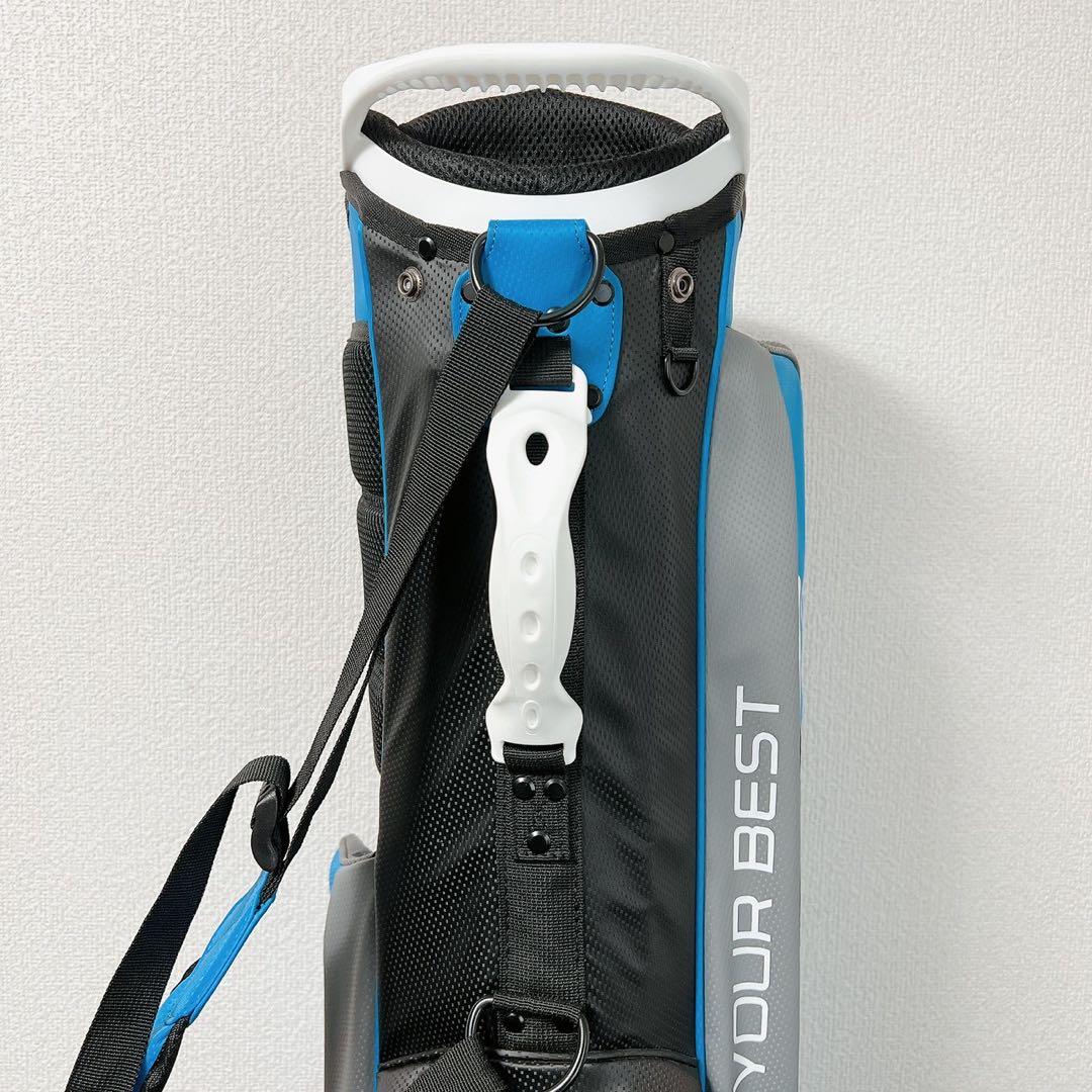 PING 6分割スタンドキャディバッグ 口径約20-25cm 紺×黒